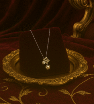 Lightweight Chain with  Pearl Pendant