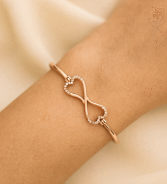 Bracelet with Heart Design
