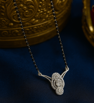 Silver Mangalsutra