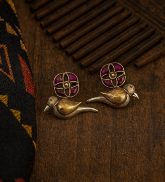 Antique Bird Earrings
