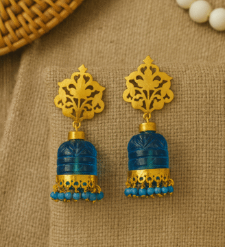 Gold plated 925 Silver Earrings